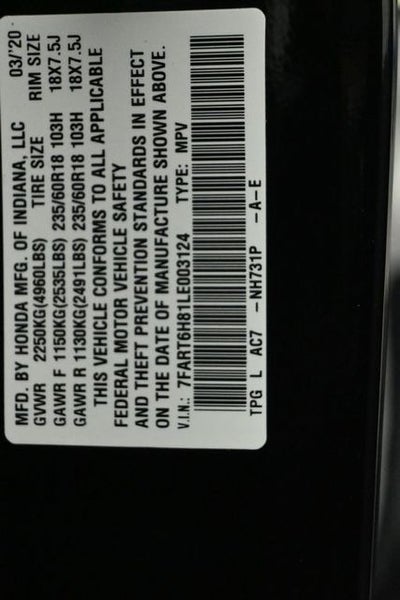 2020 Honda CR-V Hybrid EX-L