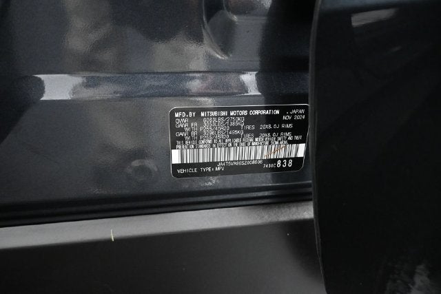 2025 Mitsubishi Outlander PHEV SE