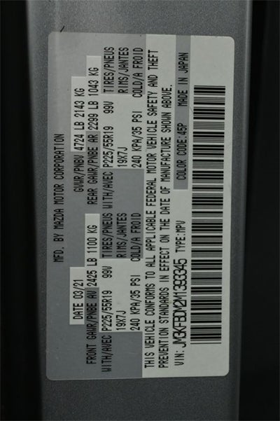 2021 Mazda Mazda CX-5 Grand Touring