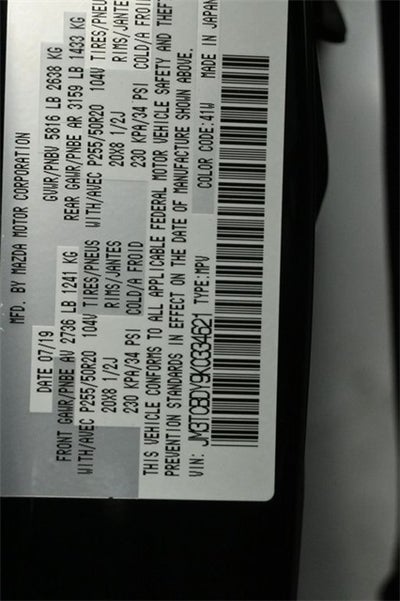 2019 Mazda Mazda CX-9 Grand Touring