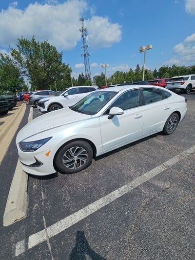 2021 Hyundai Sonata Hybrid Blue