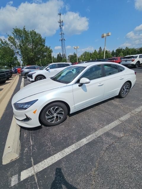 2021 Hyundai Sonata Hybrid Blue