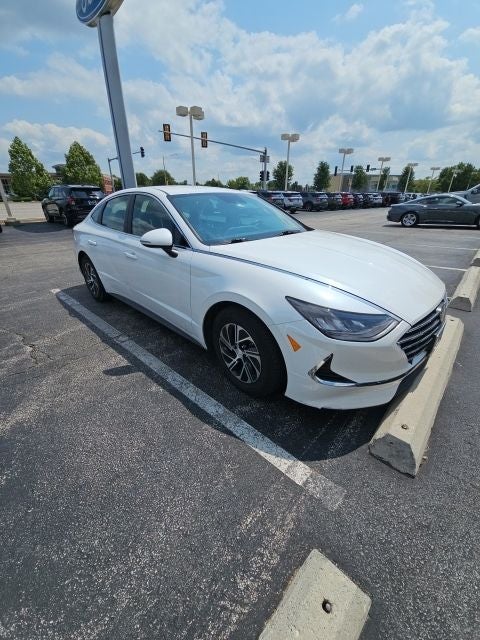 2021 Hyundai Sonata Hybrid Blue