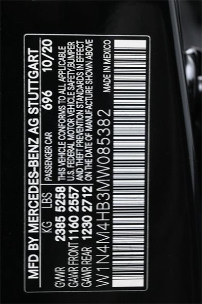 2021 Mercedes-Benz GLB GLB 250 4MATIC®