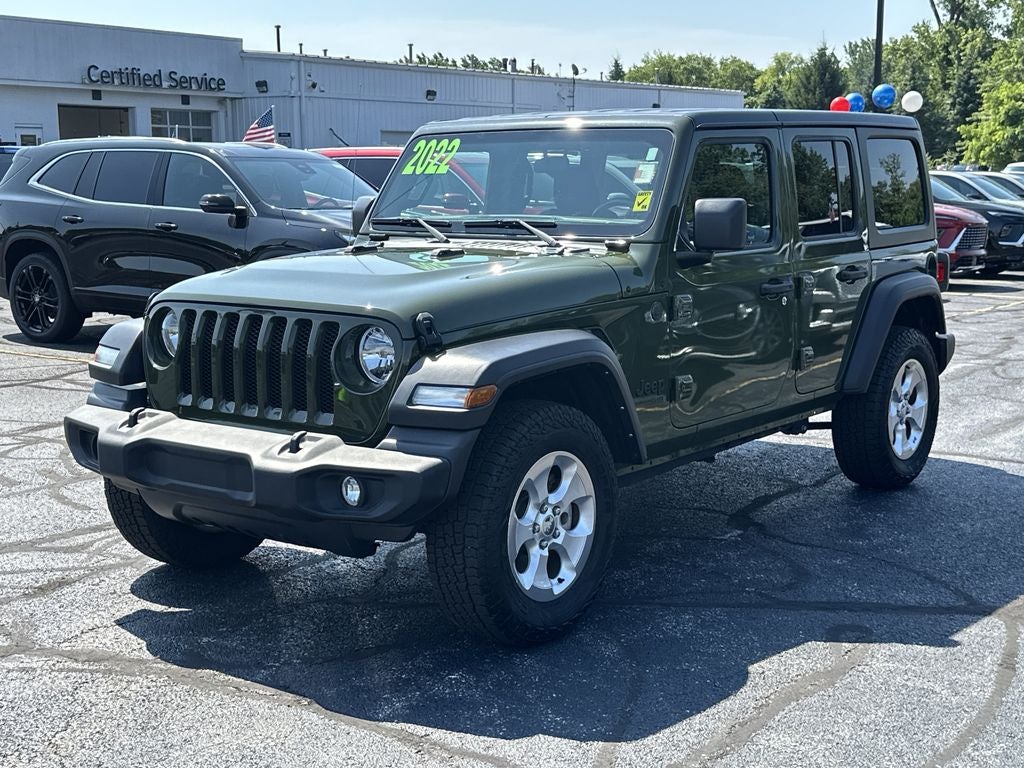 2022 Jeep Wrangler Unlimited Sport S Hard Top