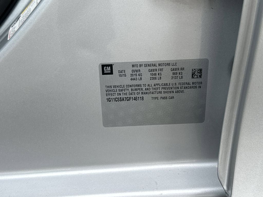 2016 Chevrolet Malibu Limited LT