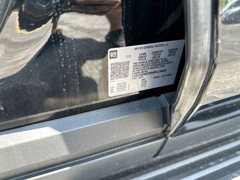 2022 GMC Yukon XL AT4