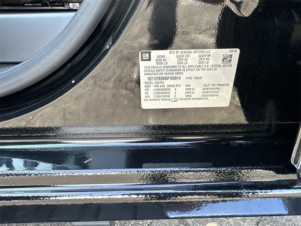 2016 GMC Sierra 2500HD SLT Duramax Turbodiesel