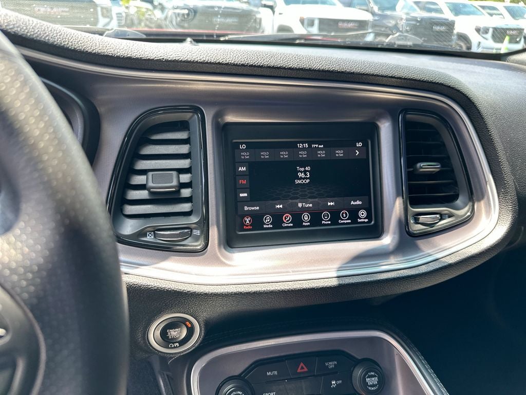 2019 Dodge Challenger SXT Black Top Package