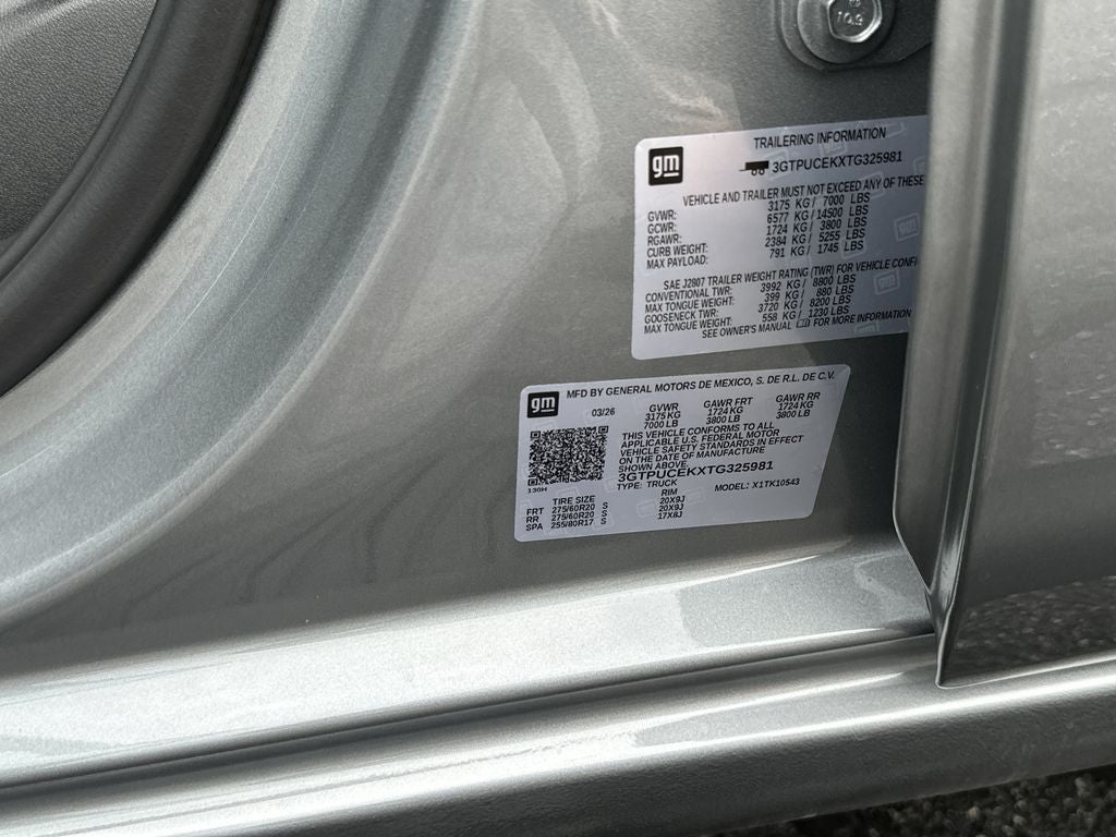 2026 GMC Sierra 1500 Elevation