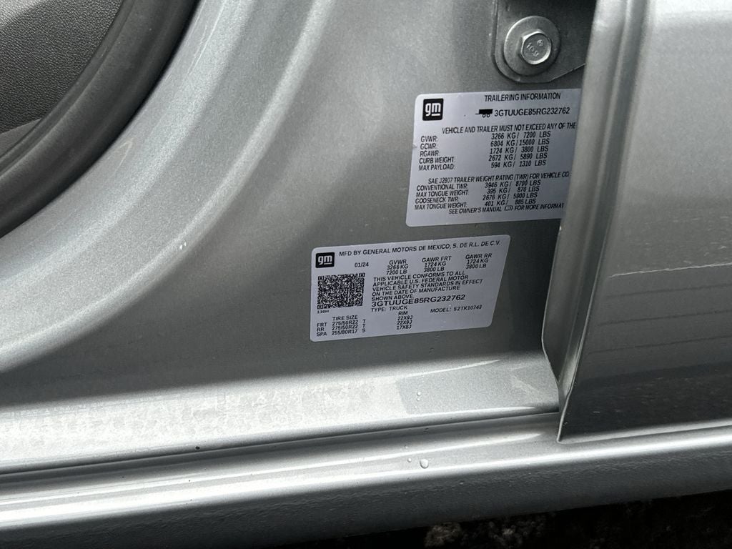 2024 GMC Sierra 1500 Denali Reserve Package
