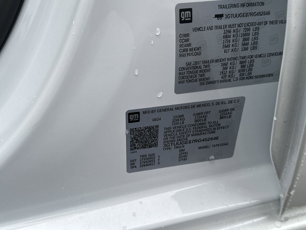 2024 GMC Sierra 1500 Denali Reserve Package
