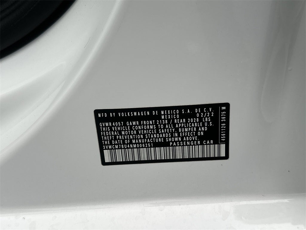 2022 Volkswagen Jetta 1.5T S