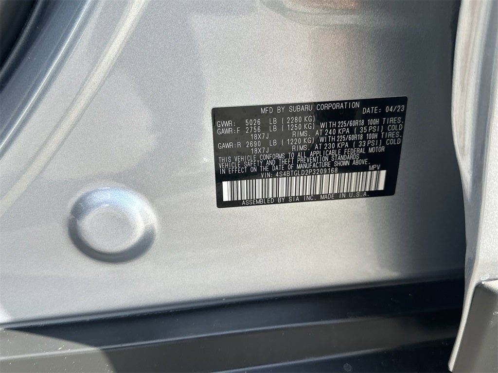 2023 Subaru Outback Onyx Edition XT