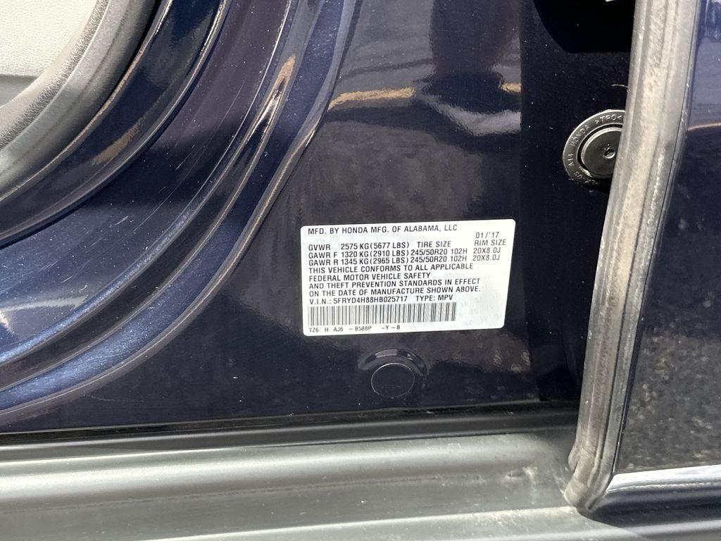 2017 Acura MDX 3.5L SH-AWD w/Advance Package