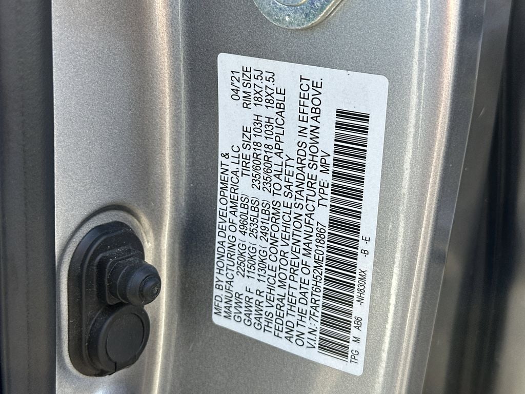 2021 Honda CR-V Hybrid EX