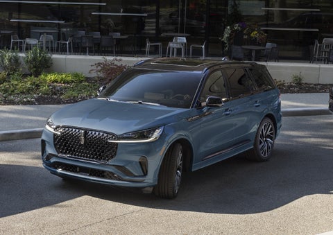A 2026 Lincoln Black Label™ Aviator® SUV is shown with the available Special Edition Package. | Fair Oaks Lincoln in Naperville IL