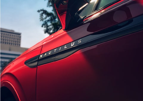 A side badge on the passenger door reads Nautilus. | Fair Oaks Lincoln in Naperville IL