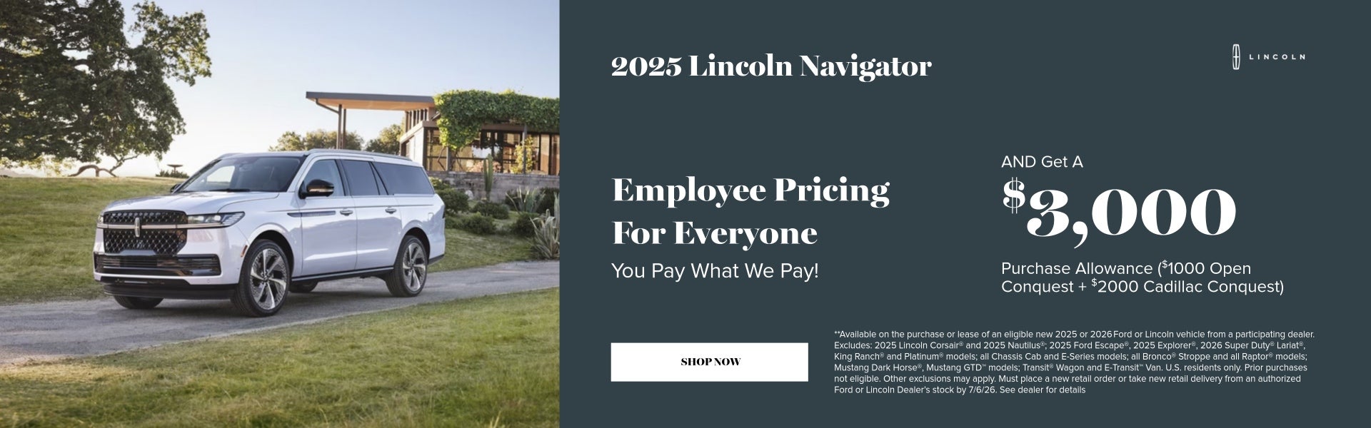 Employee Pricing