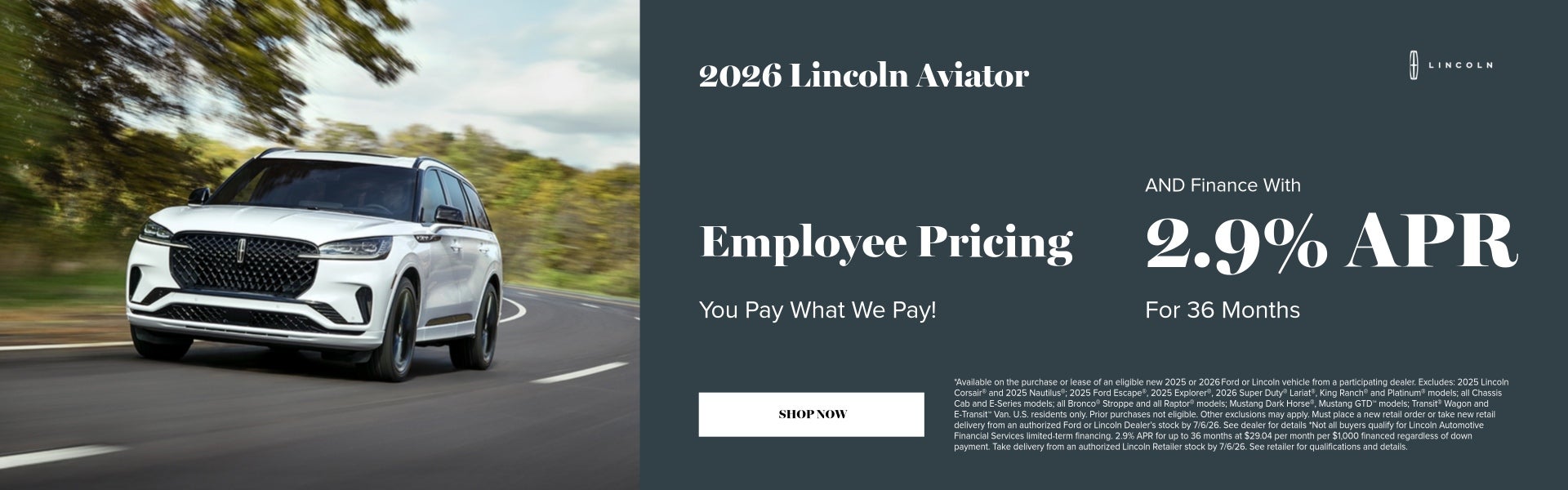 Employee Pricing