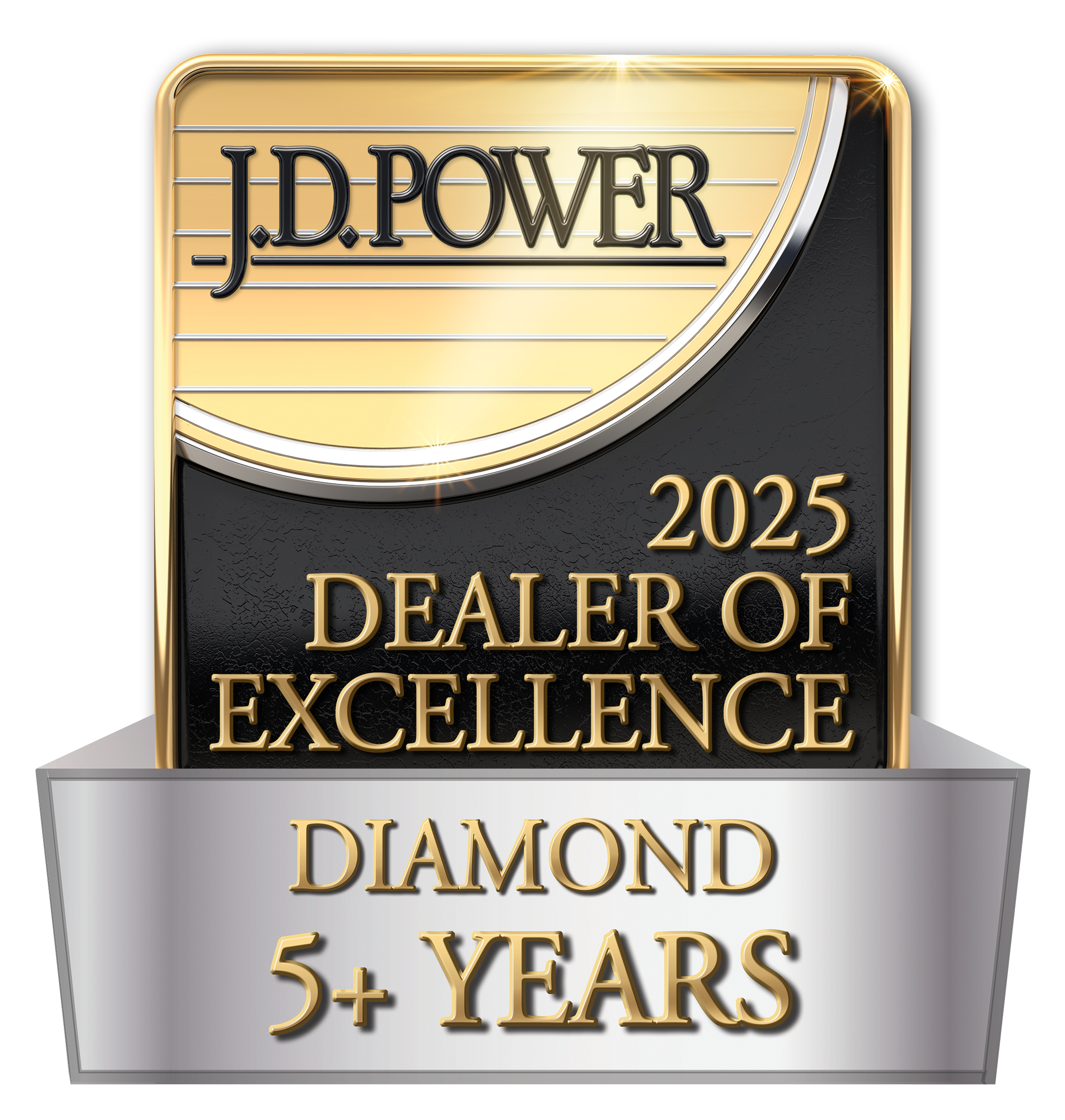 J.D. Power 2024 Dealer of Excellence - Platinum 4 Years